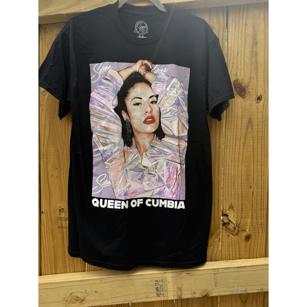 Queen Of Cumbia Selena‎ T-Shirt Men's Medium NWOT La Reina De Cumbia Camiseta